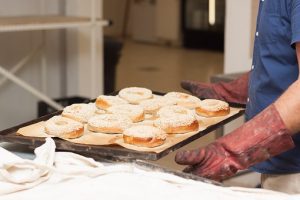 a big baking oven