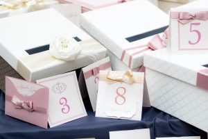 pink wedding cards